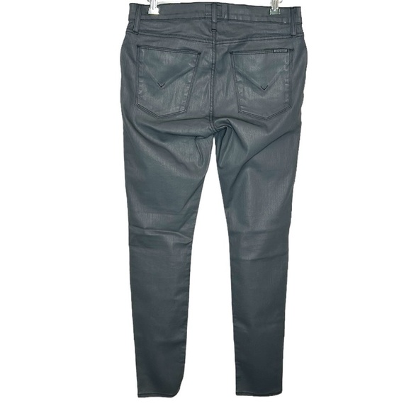 Hudson Spark Super Skinny Jeans Women's 29 Front Zippers w4056dcm Mid Rise‎ - Picture 3 of 10